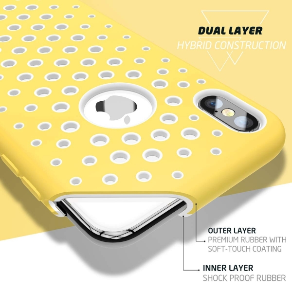 SUPCASE iPhone XS Unicorn Beetle Sport Serisi Klf-Yellow