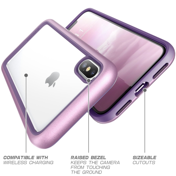 SUPCASE iPhone XS / X Unicorn Beetle Klf-Purple