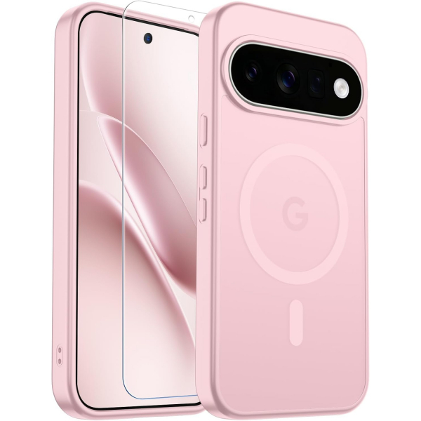 SUPFINE Google Pixel 11 Pro Manyetik K�l�f-Pink