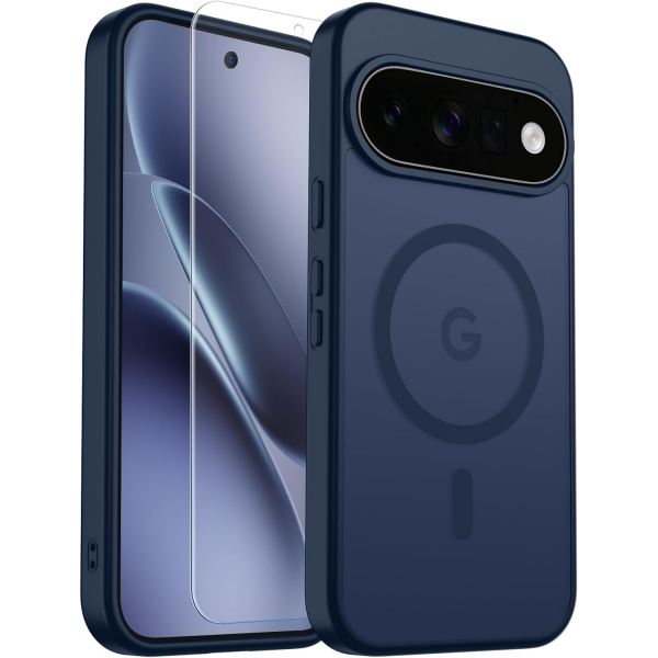 SUPFINE Google Pixel 11 Pro Manyetik K�l�f-Sapphire Blue