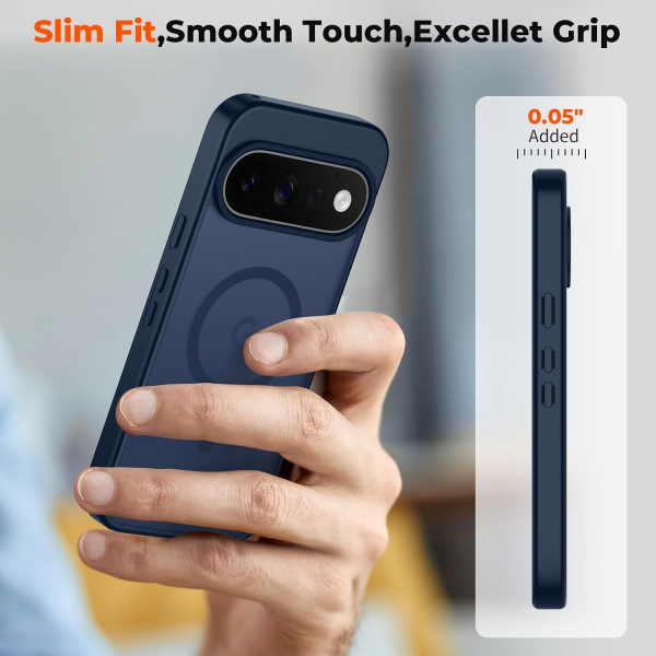 SUPFINE Google Pixel 11 Pro Manyetik K�l�f-Sapphire Blue