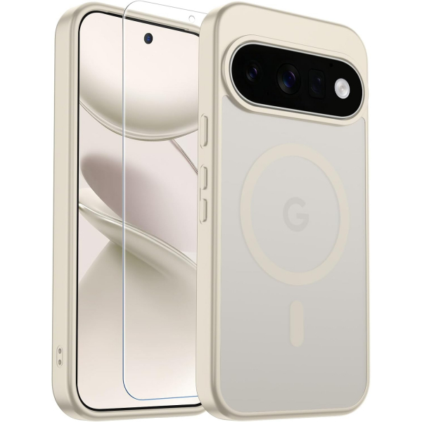 SUPFINE Google Pixel 11 Pro XL Manyetik K�l�f -Stone