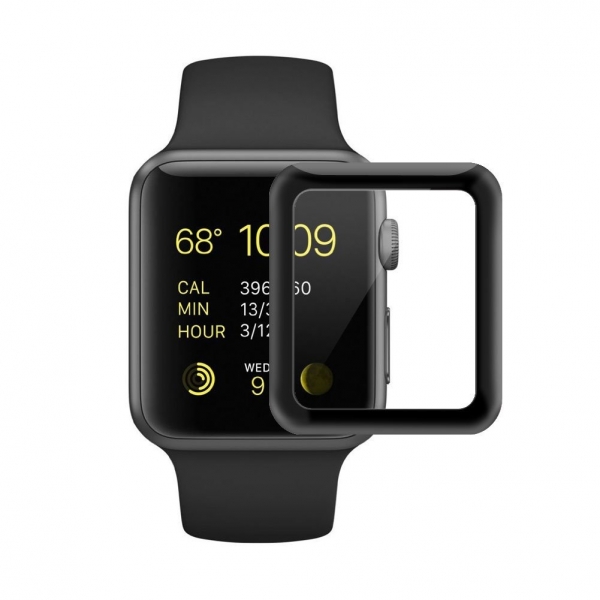 SUPTMAX Apple Watch Cam Ekran Koruyucu (38 mm)-Black