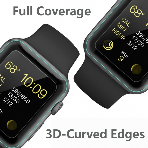 SUPTMAX Apple Watch Cam Ekran Koruyucu (38 mm)-Black