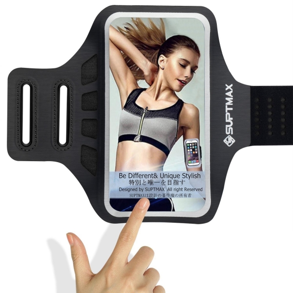SUPTMAX Apple iPhone 7 Plus Kol Band�-Black