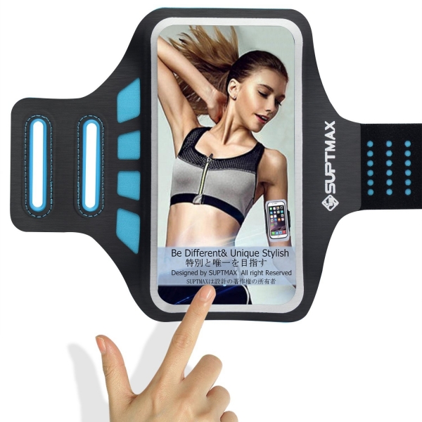 SUPTMAX Apple iPhone 7 Plus Kol Band�-Blue