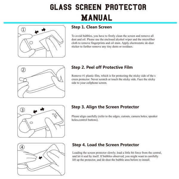 SUPTMAX Samsung Galaxy Note 5 Temperli Cam Ekran Koruyucu