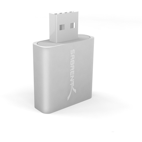 Sabrent Alminyum USB Stereo Ses Adaptr (Gm)