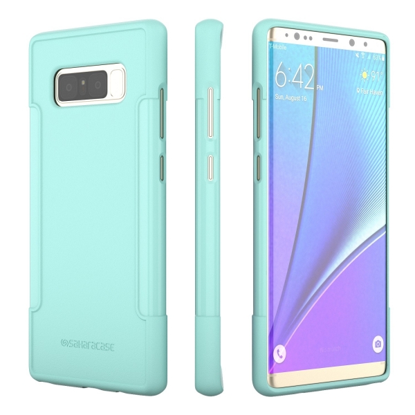 SaharaCase Galaxy Note 8 OnlyCase Seri Klf-Aqua