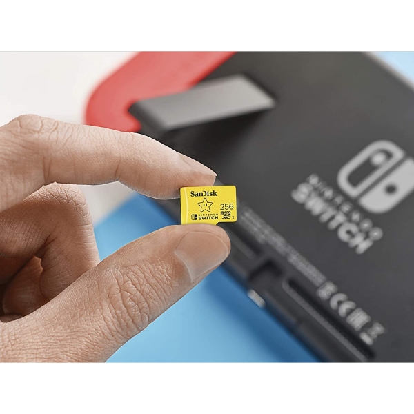 SanDisk Nintendo Switch in Lisansl microSDXC-Kart (256GB)