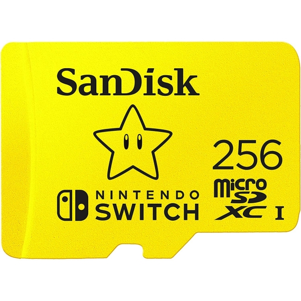 SanDisk Nintendo Switch in Lisansl microSDXC-Kart (256GB)