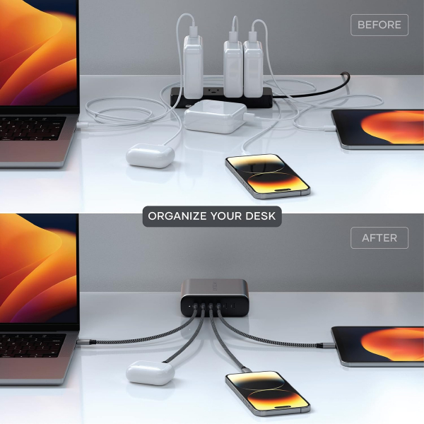 Satechi 200W USB-C 6 Port GaN �arj Cihaz�