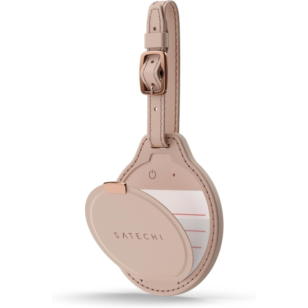 Satechi Akll Bagaj Etiketi (FindAll)-Desert Rose 