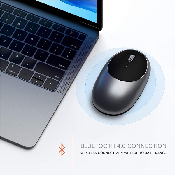 Satechi Alminyum M1 Bluetooth Kablosuz Mouse-Space Gray