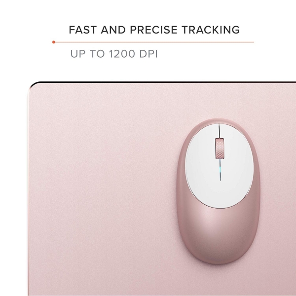 Satechi Alminyum M1 Bluetooth Kablosuz Mouse-Rose Gold