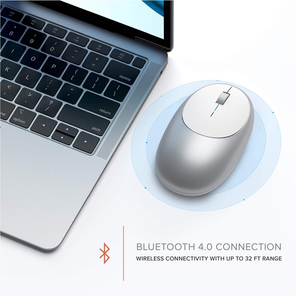 Satechi Alminyum M1 Bluetooth Kablosuz Mouse-Silver
