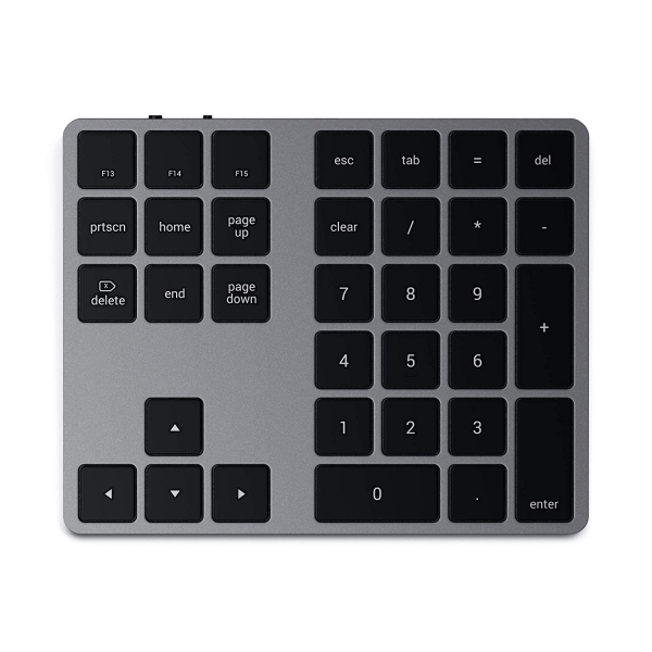 Satechi iOS in Alminyum Bluetooth Tu Takm (Space Gray)