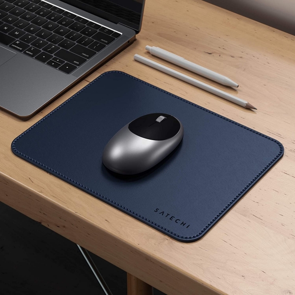 Satechi Deri Mouse Pad-Dark Blue