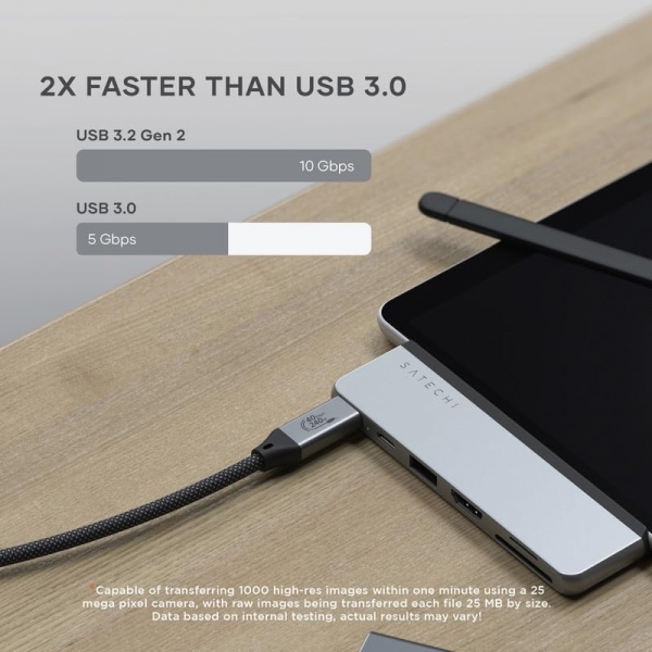 Satechi Dual USB-C Balant stasyonu