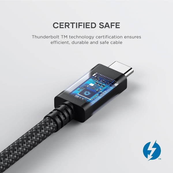 Satechi USB-C Thunderbolt 4 Kablosu (1M)