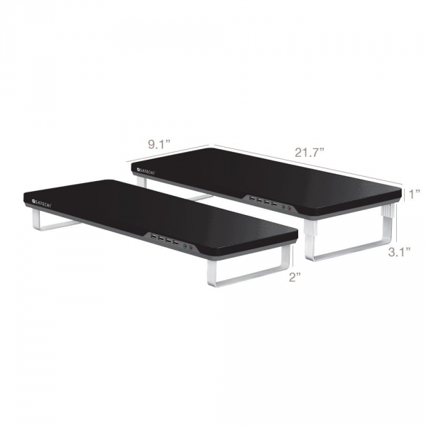 Satechi 4 USB 3.0 Balantl F3 Smart Stand-Black