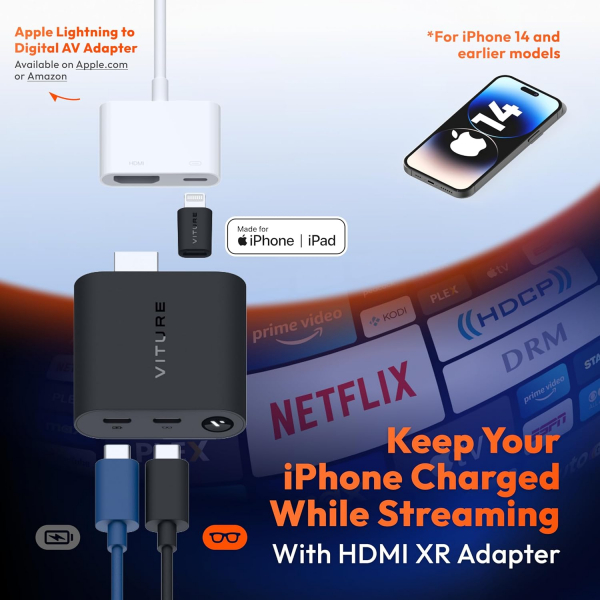 VITURE HDMI XR oklu Adaptr