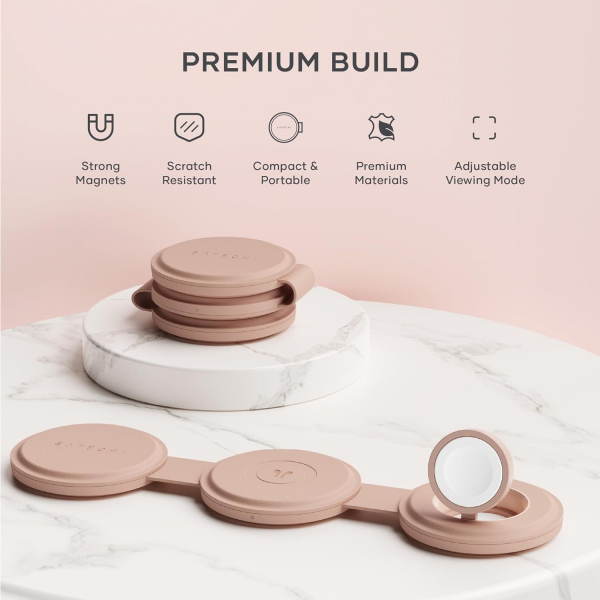 Satechi OntheGo 3 1 Arada Kablosuz arj Cihaz-Rose