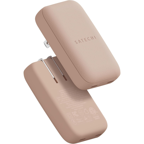 Satechi OntheGo 67W �nce GaN Duvar �arj Cihaz�-Desert Rose