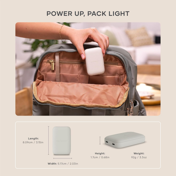 Satechi OntheGo 67W �nce GaN Duvar �arj Cihaz�-Sand