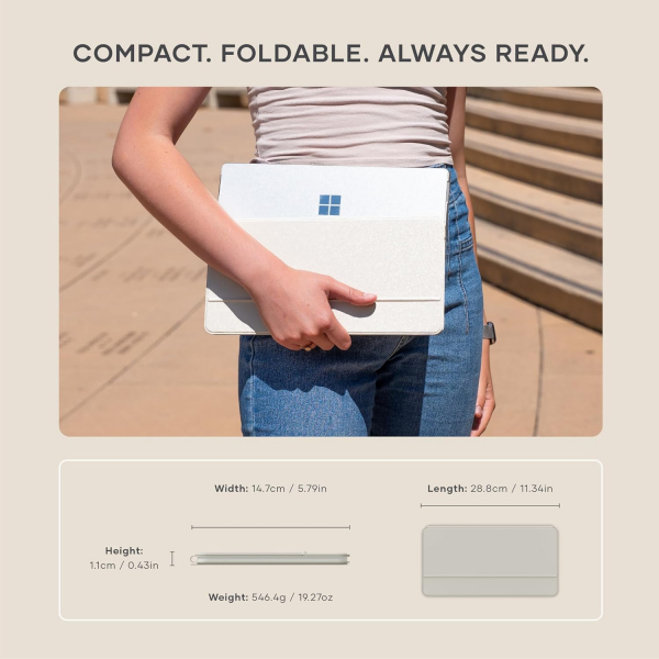 Satechi OntheGo Bluetooth Klavye-Sand