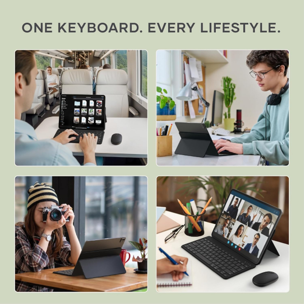 Satechi OntheGo Bluetooth Klavye-Black