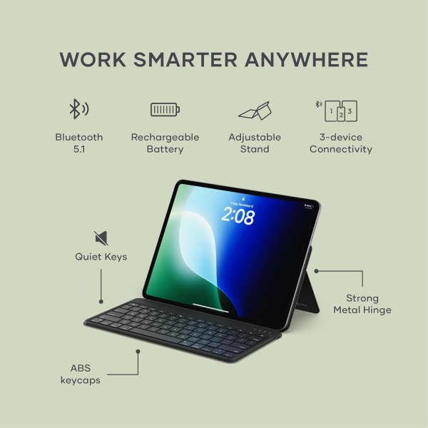 Satechi OntheGo Bluetooth Klavye-Black
