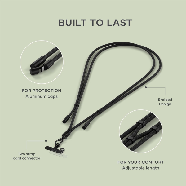 Satechi OntheGo USB-C Boyun Asks-Black 