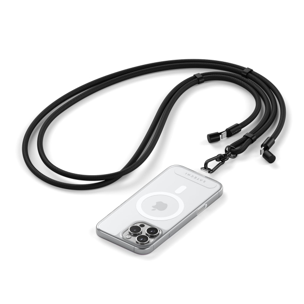 Satechi OntheGo USB-C Boyun Asks-Black 