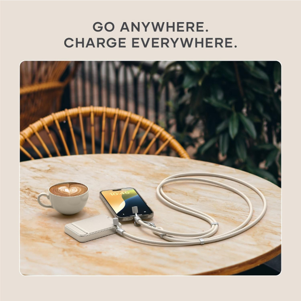 Satechi OntheGo USB-C Boyun Asks-Sand