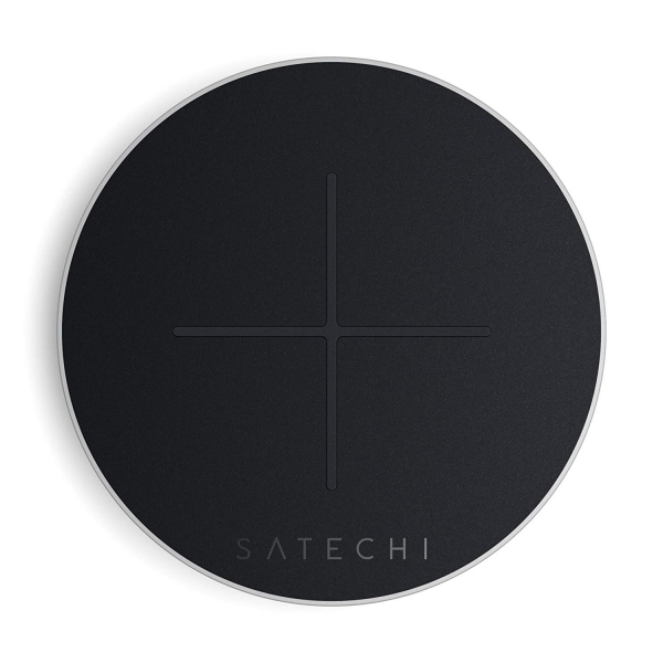 Satechi Qi-Sertifikal Alminyum Type C PD / QC Kablosuz arj Cihaz-Silver