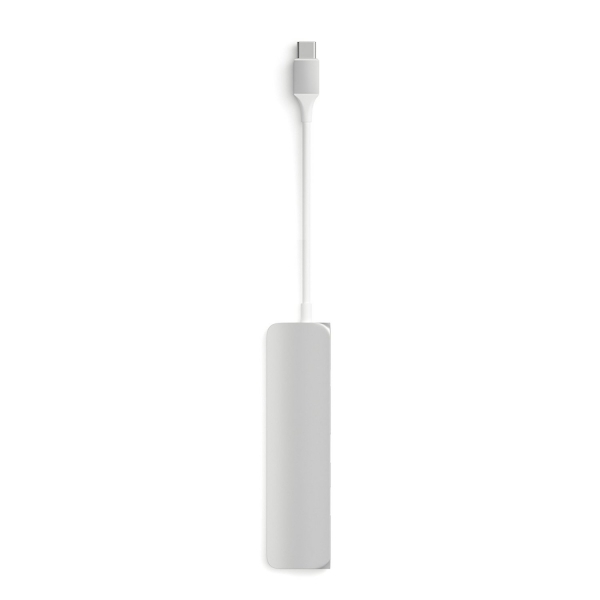 Satechi Slim Alminyum Type-C oklu Hub Adaptr (Gm)