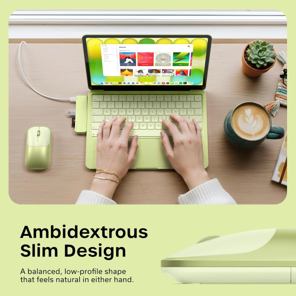 Satechi Slim EX Kablosuz Mouse-Citrus