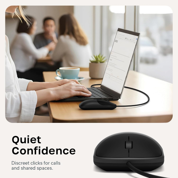 Satechi Slim LX Kablolu USB-C Mouse-Space Black