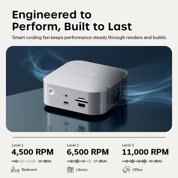 Satechi Thunderbolt 5 CubeDock SSD Yuval� �stasyon