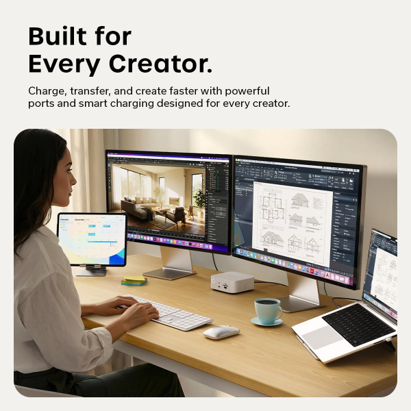 Satechi Thunderbolt 5 CubeDock SSD Yuval� �stasyon
