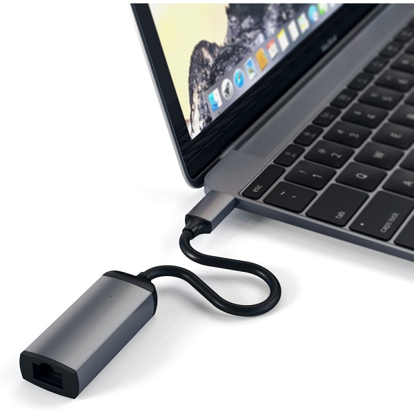 Satechi Type-C Ethernet Adaptr (Space Grey)