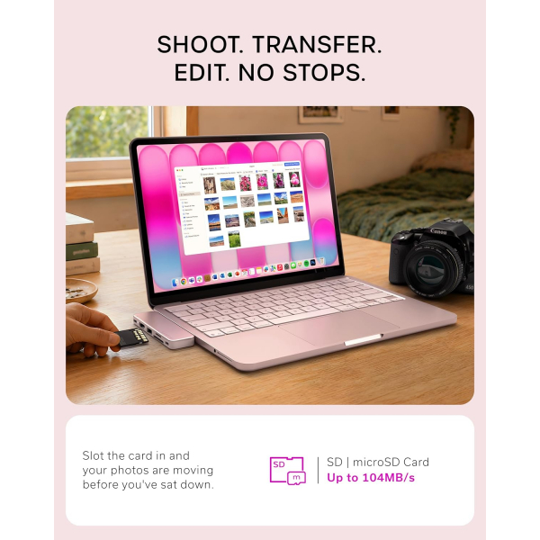 Satechi USB-C Snap Hub-Blush