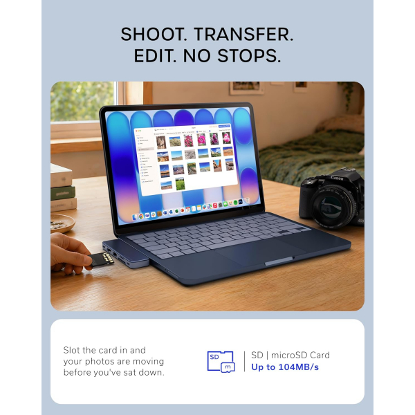 Satechi USB-C Snap Hub-Indigo