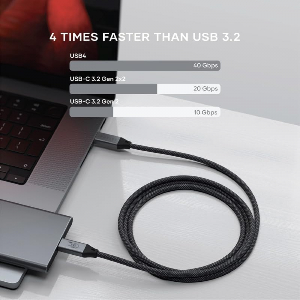 Satechi USB4 V1 USB C 4.0 Pro Kablo 