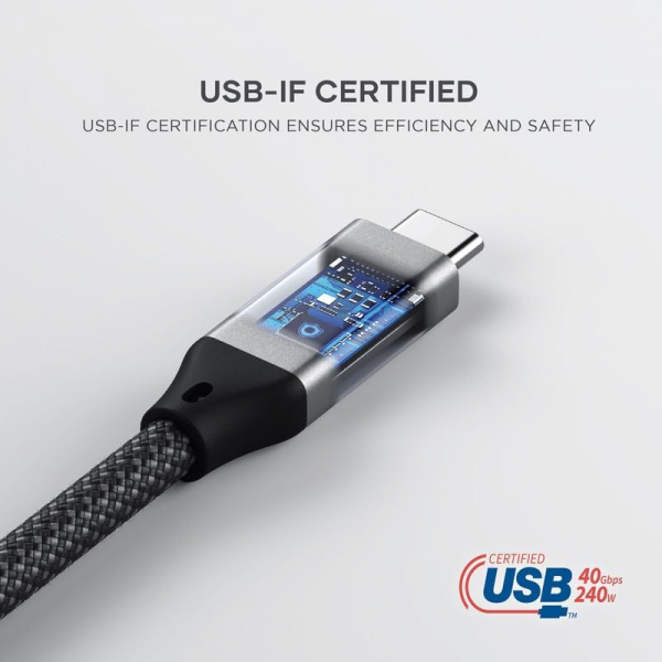 Satechi USB4 V1 USB C 4.0 Pro Kablo 