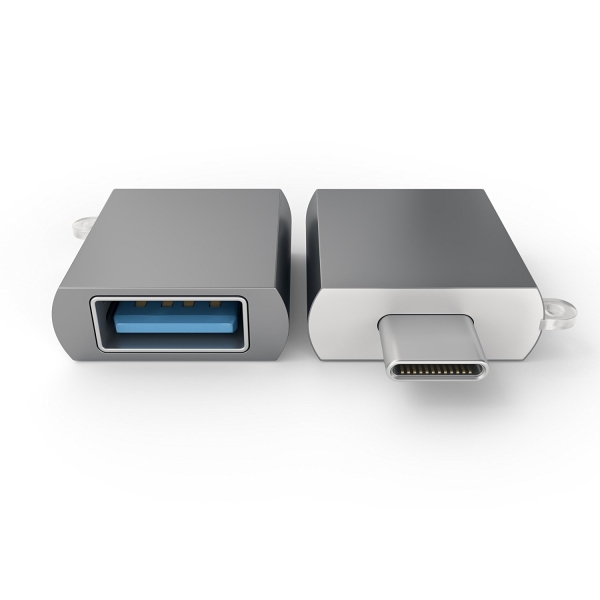 Satechi USB Type C to 3.0 USB-A Konnektr Adaptr (Gri)