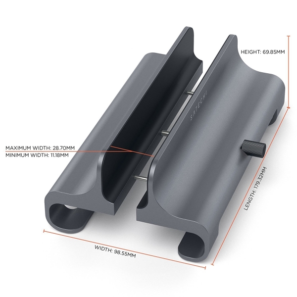 Satechi Evrensel Alminyum Laptop Stand-Space Grey