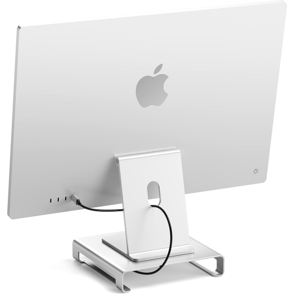 Satechi iMac Type-C Alminyum Monitr Stand Hub-Silver