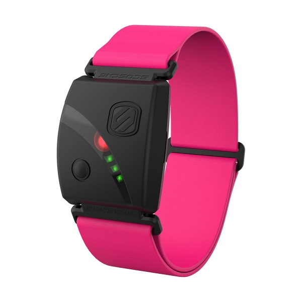 Scosche Rhythm 24 Nabz ler Akll Kol Band-Pink